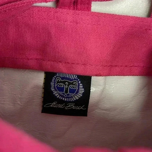 Laurel Burch Colorful Cat Purse Tote Bag Pink Feline Cat Lover Artsy Funky - Picture 3 of 6